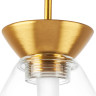 Люстра LIGHTSTAR COLORE 805110 LED 1х4W LM 3000K золото/прозрачный