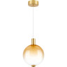 Люстра LIGHTSTAR COLORE 805403 LED 1х6W LM 3000K золото/янтарный