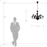 Люстра подвесная LIGHTSTAR Cigno Collo 751124