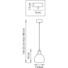 Подвес LIGHTSTAR LOFT 765016