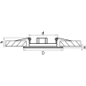 Встраиваемый светильник LIGHTSTAR Teso Adj 11080